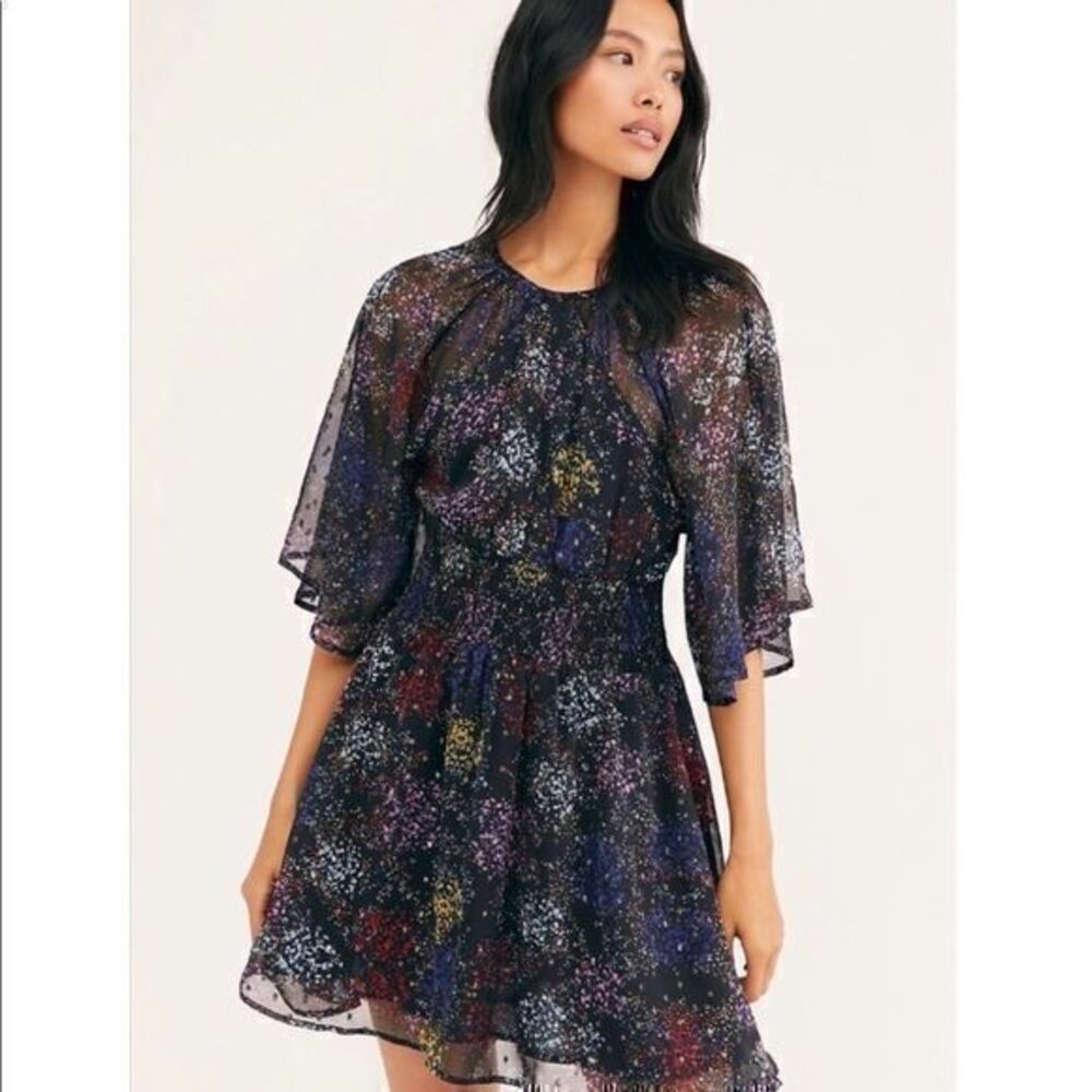 Free People Multicolor Mini Dress